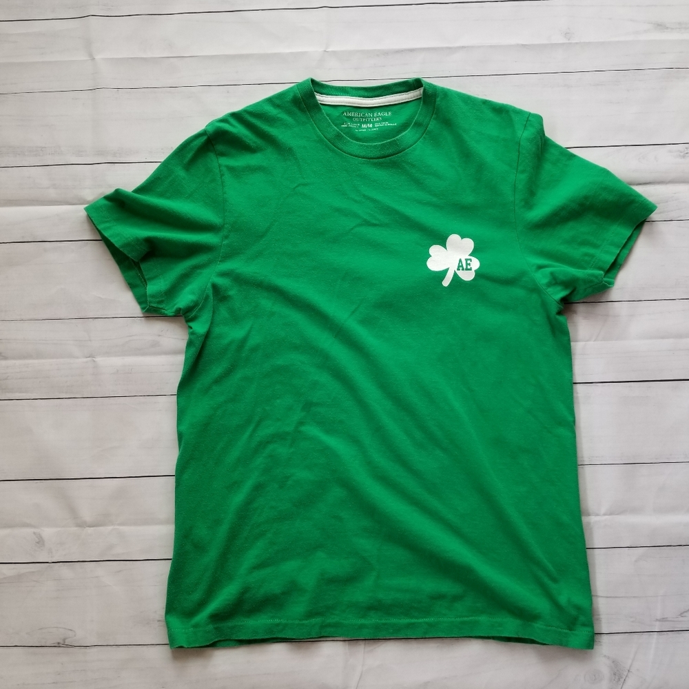 American Eagle T-shirt green Medium - Picture 4 of 5